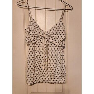 Vintage Y2K Wet Seal Strappy Skull And Crossbones Tank Top